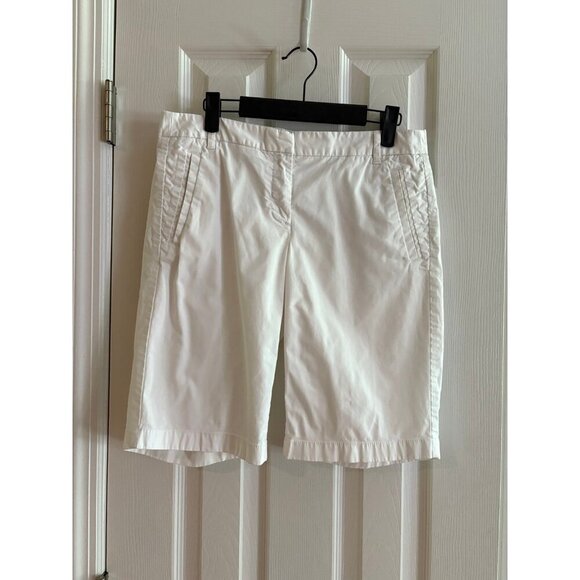 J. Crew Bermuda Shorts White - Picture 1 of 3